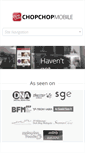 Mobile Screenshot of getchopchop.com